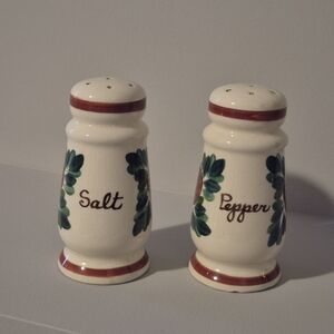 Ceramic Salt and Pepper Shakers